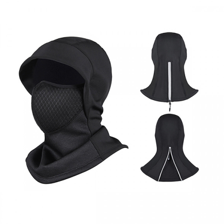 뒷지퍼 폴리 방한 마스크 바라클라바 모자 #2