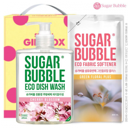슈가버블 주방세제470펌프 섬유유연제300리필 2종 #3