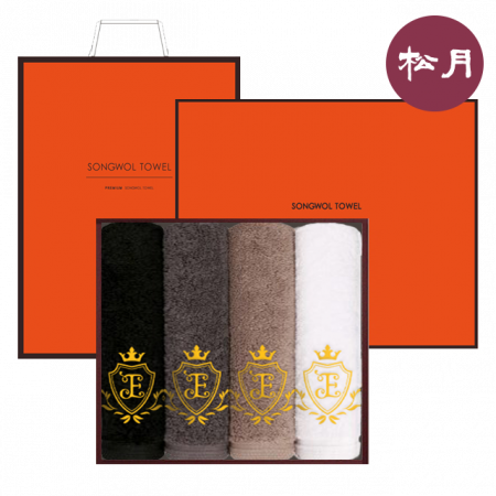 송월타올 엘리트 200g 40수 4매세트+쇼핑백 #2