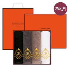 송월타올 엘리트 200g 40수 4매세트+쇼핑백