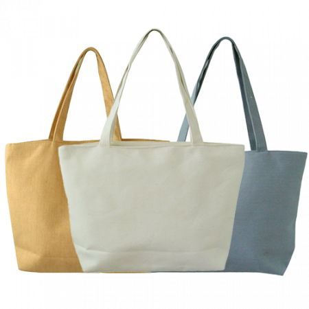 무지 캔버스 지퍼 에코백 캔버스백 숄더백 #2