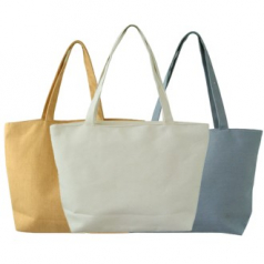 무지 캔버스 지퍼 에코백 캔버스백 숄더백