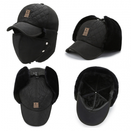 비케이 귀돌이 마스크포함 기모 방한모자 #3