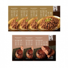 워커힐고메 언양식 투뿔 한우 불고기 150g X 4팩 + 담양식 한우 떡갈비 120g X 3팩