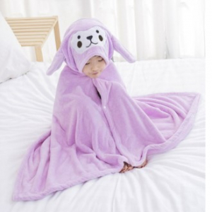 어린이 유아비치가운 후드 아동 타올 담요