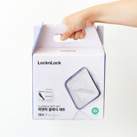 락앤락 클래식 밀폐용기 3호 세트 5P HPL817S5 #5