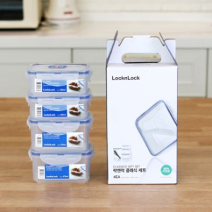 락앤락 클래식 밀폐용기 2호 세트 4P HPL807S4