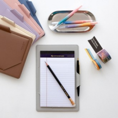 라이드 가죽 리갈패드 노트패드세트 A5