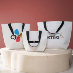 친환경 R-PET 재활용원단 리유저블백 소 (200g 고밀도)