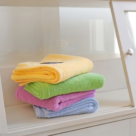 컬러 라벨링 타올 200g 40수 코마사 수건 1p 선물세트 #2