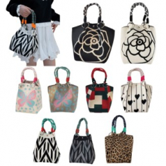 로프 니트 미니가방 손가방 토트백 사은품