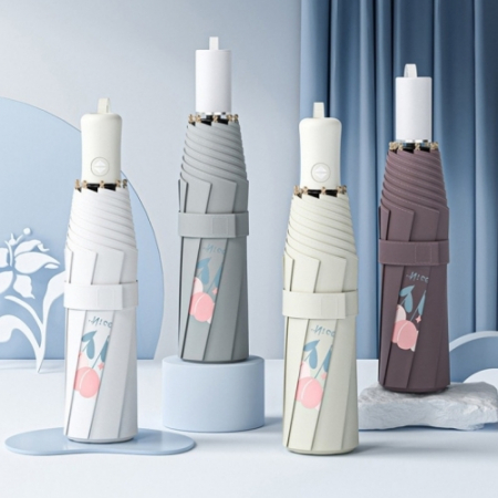 레인픽 플라워 UV차단 3단 자동 양우산 #2