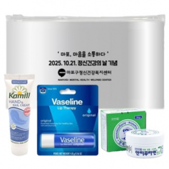 보습케어3종(카밀핸드로션+유한양행 안티푸라민 파스연고+바세린 테라피립밤)
