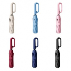 레인픽 휴대용 모던 3단 자동 버클 양우산