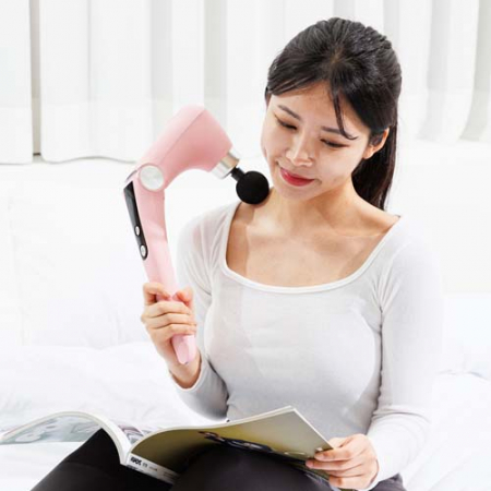 다크플래쉬 3단 각도 조절 온열 마사지건 #2