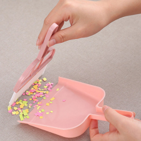 빗자루세트 미니빗자루 쓰레받기세트 학용품 책상 빗자루 데스크정리 #2