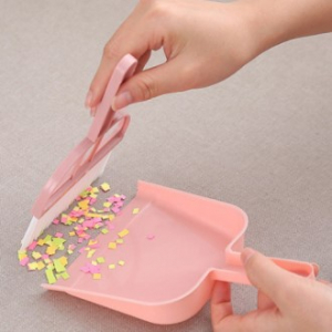 빗자루세트 미니빗자루 쓰레받기세트 학용품 책상 빗자루 데스크정리