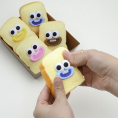 빵숙이말랑이 스트레스볼 쫀득이 스퀴시볼