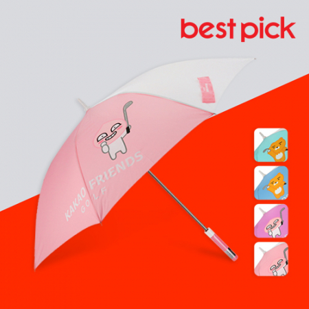 베스트픽 카카오프렌즈 70골프클럽 장우산 (어피치 핑크) #2