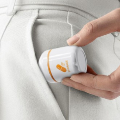 칸막이 원통 알약케이스