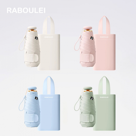 라볼레이 슬림포켓 6단 수동 195g 초경량 암막 양우산 UPF50+ #2