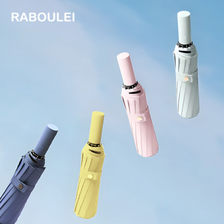 라볼레이 파스텔 3단 자동 암막 양우산 UPF50+ #2