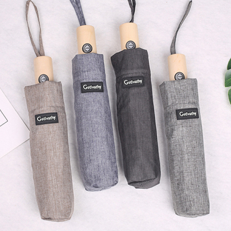 고티바쉬 에코우드 접이식 튼튼한 3단 8K 자동우산 #3