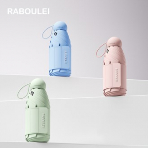 라볼레이 크로엘 5단 수동 경량 암막 양우산 UPF50+