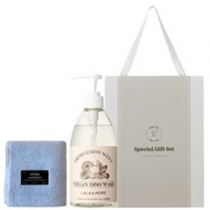 컬러 라벨링 타올 200g + 주방세제 마음1호 2p 선물세트