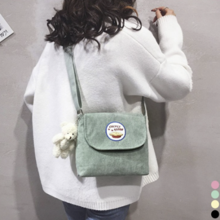 골덴크로스백 코듀로이크로스백 어린이보조가방 미니크로스백 #3