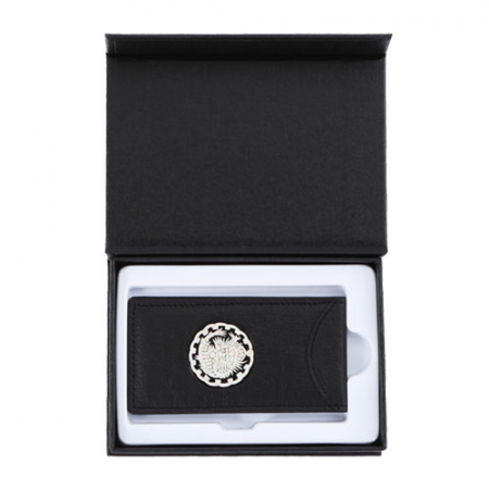 머니클립 곤룡포 한지가죽 머니클립 명함지갑 비건가죽 외국인선물 #3