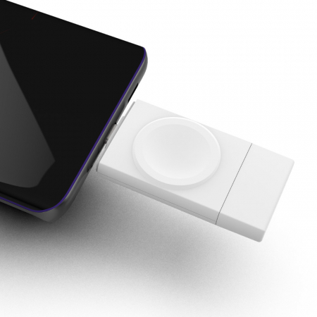 UM2 휴대용 아이폰 워치 갤럭시 워치 C타입 USB 미니 무선 충전기 UMSW-SAAP #3