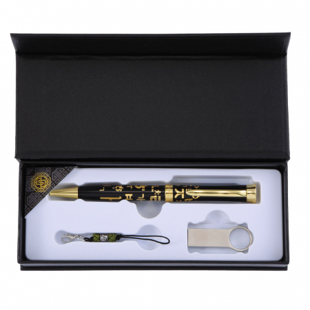 외국인선물 고급 금장 한글 볼펜 메탈 대용량 USB #3
