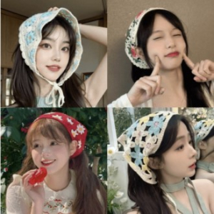 두건 헤어두건 반다나 헤드스카프 헤어커치프