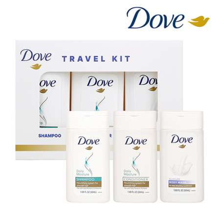[에코벨라] 도브 여행용 키트 데일리 케어 3종 SET #4