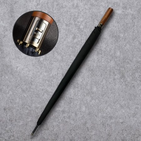 고티바쉬 슬라이드 우드그립 장우산 70 8K 튼튼한 방풍우산 122cm #3