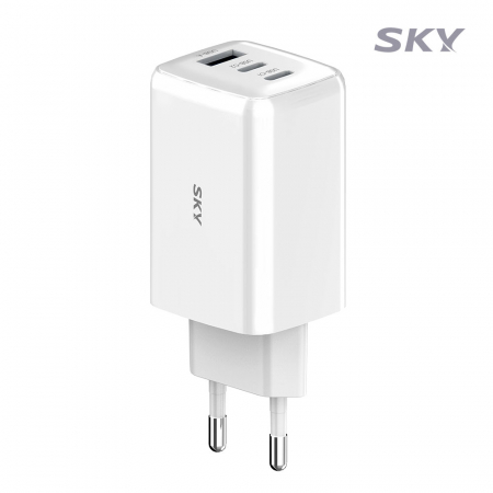 스카이 필 GaN65X 4세대 초미니 65W 멀티 3포트 PD 초고속 충전 어댑터 케이블 세트 #3