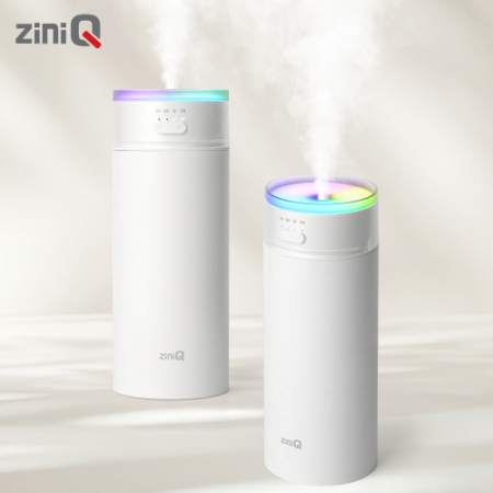 [지니큐] 무선 500ml 무드등 7컬러 LED 이퀄라이져 미니가습기 ZQ-HX50 #6
