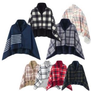 포근이 똑딱이 망또  담요