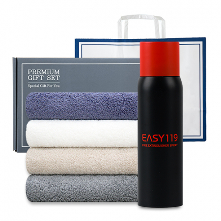 송월 프리미엄 선물 세트 (호텔40수 테일러 1P + 소화기 1P) #2