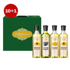 [10+1] 사조해표 고급유특선 13호(기름 3종 500ml x 총 4개)