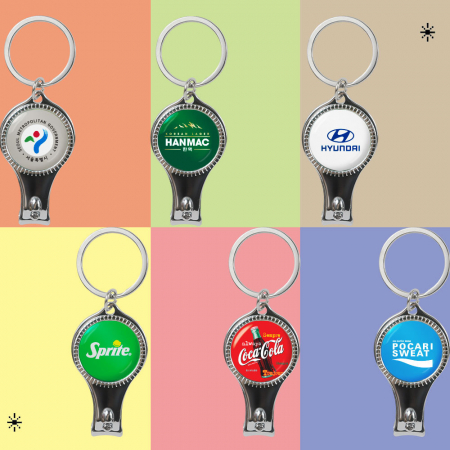 [큐싹] 오프너 키링 커스텀 손톱깎이 (주문제작) #7