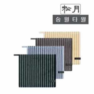 [송월타월] H스트라이프 솔리드34