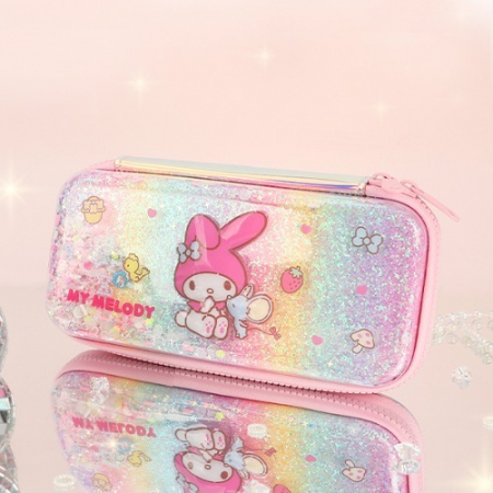 산리오 레인보우 스팽글 EVA 파우치 #2