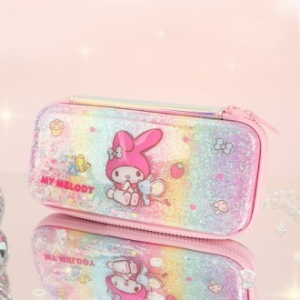 산리오 레인보우 스팽글 EVA 파우치