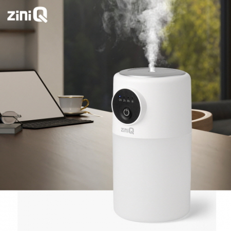 [지니큐] 280ml C타입 LED 무드등 저소음 타이머 미니 가습기 ZQ-HX10 #3