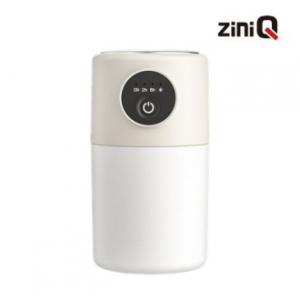 [지니큐] 280ml C타입 LED 무드등 저소음 타이머 미니 가습기 ZQ-HX10