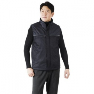 470 투톤 배색 고급 조끼