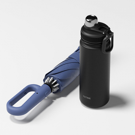 루티네 선물세트 비너그립 거꾸로 3단 우산+아이언 스포츠 텀블러 #4