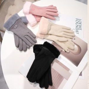 여성 고급장갑 기모스웨이드장갑 스마트폰터치 장갑 방한장갑